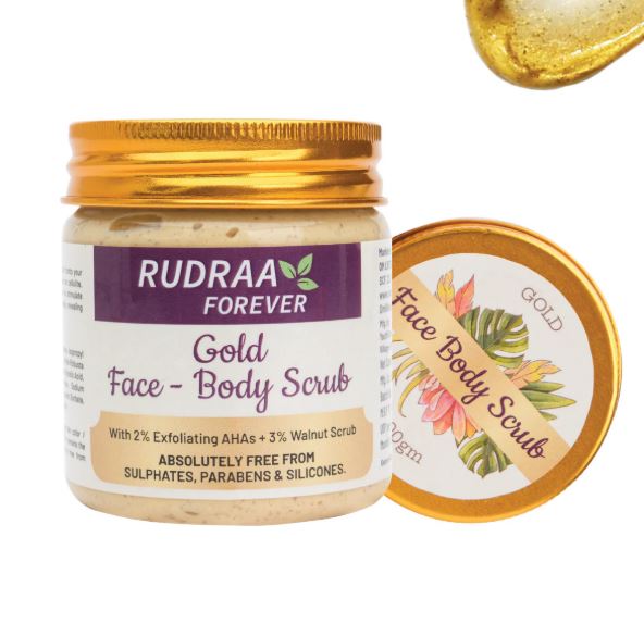 Gold Face -Body Scrub